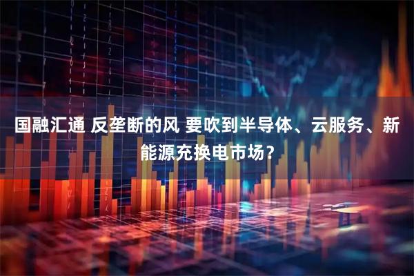国融汇通 反垄断的风 要吹到半导体、云服务、新能源充换电市场？
