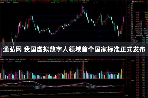 通弘网 我国虚拟数字人领域首个国家标准正式发布
